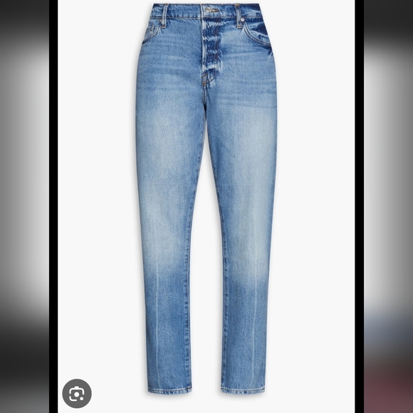 $314 Frame Le Slouch mid-rise straight jeans Size - Picture 7 of 12